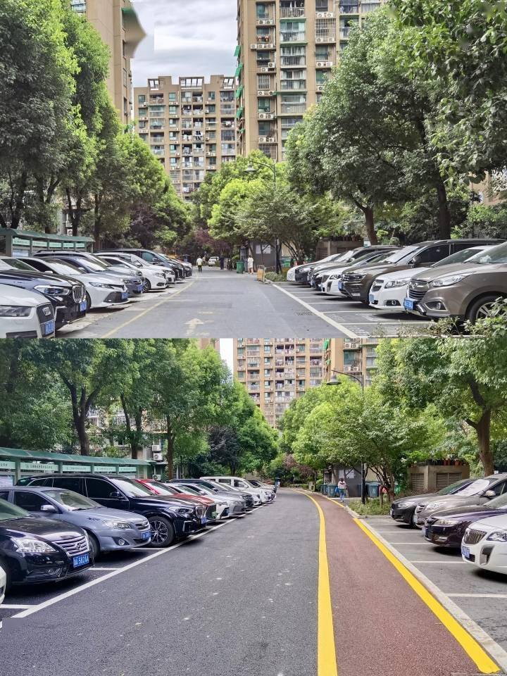 杭州这个老旧小区铺设了彩色沥青跑道居民们把大宝马娱乐大的“赞”点给他们……